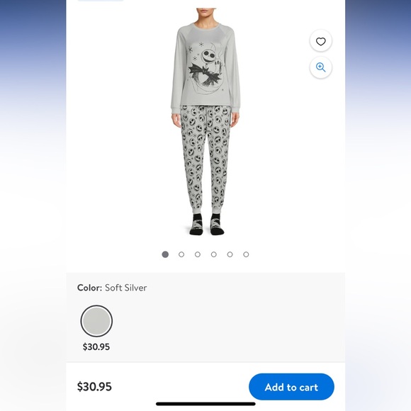 Jack, the skeleton Christmas pajama pants in women: size is 2x(18W-20W)brandnew - Picture 2 of 2